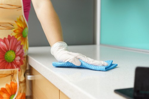 PPE items used by carpet cleaning technicians for safe service delivery