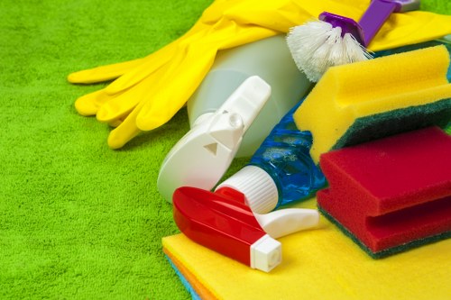 Detailed workplace cleaning service for reception areas in Hollandpark